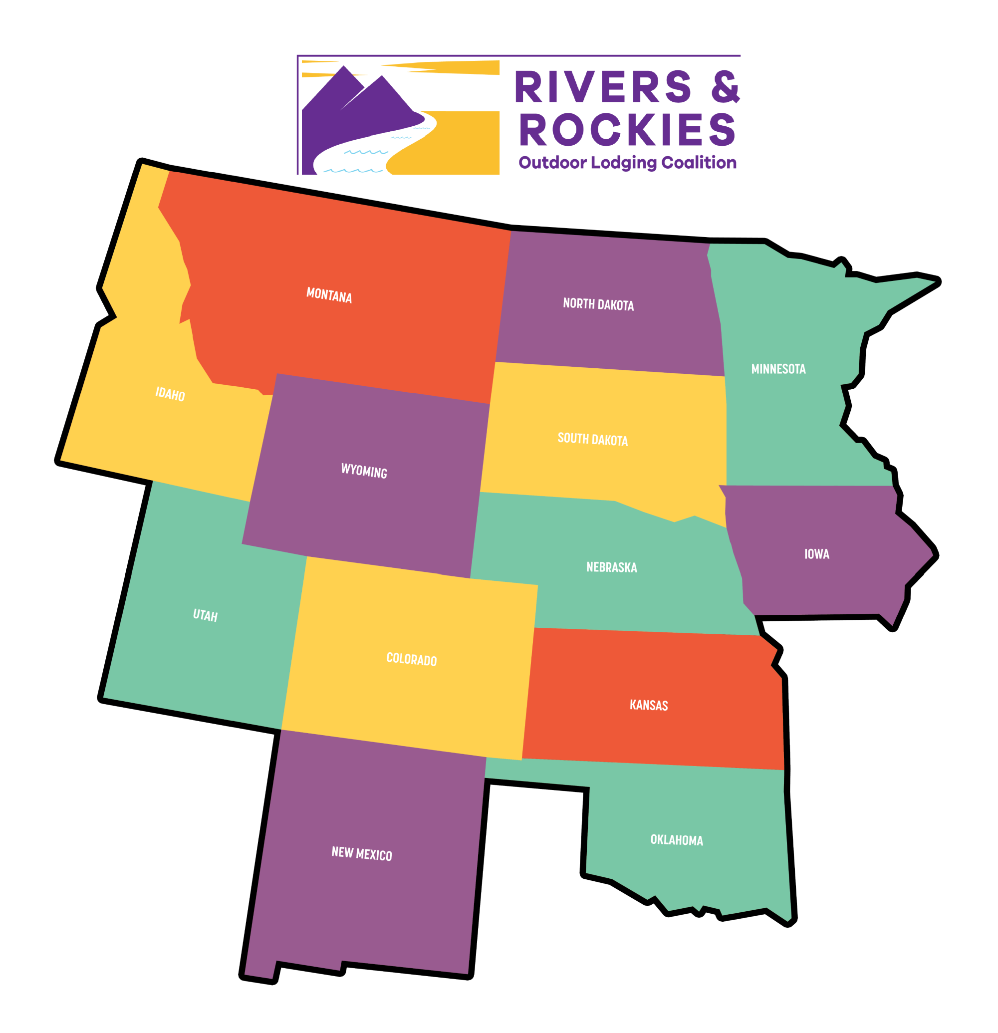 rivers and rockies Map