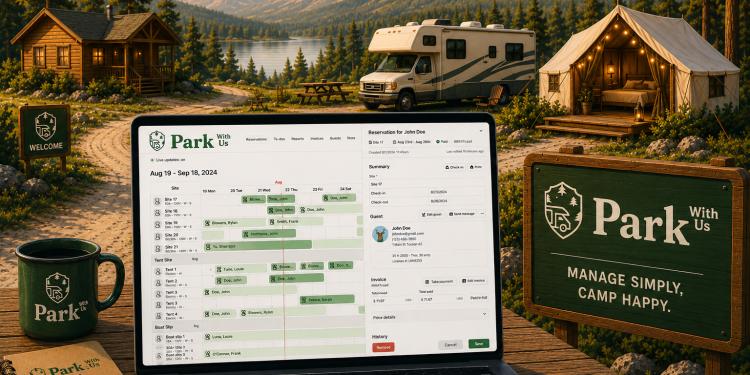 Park With Us Software Logo
