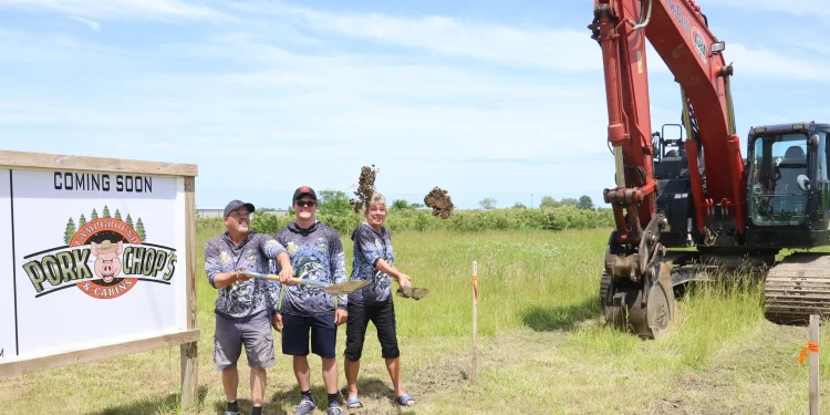Pork Chop Ground Breaking